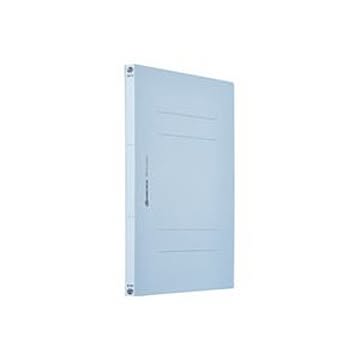 (業務用20セット) フラットファイル/紙バインダー 【A4/2穴 10冊入り】 タテ型 ブルー(青) D017J-RBL