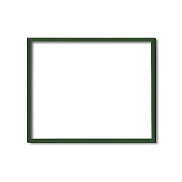 デッサン額縁/フレーム 【半切サイズ 545×424mm】 グリーン(緑) 壁掛けひも付き 化粧箱入り 5767