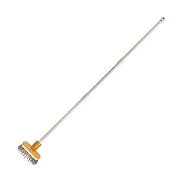 （まとめ）テラモト FFマルチデッキブラシ イエロー CL-830-050-5 1本【×5セット】