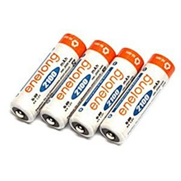 (まとめ)日本トラストテクノロジー enelong 2100mAh 単3形 4本パック EL21D3P4【×5セット】