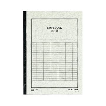 (まとめ) コクヨ 統計ノート セミB5 縦罫6本 40枚 ノ-4V 1冊  【×30セット】