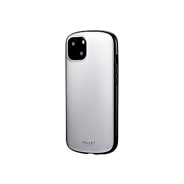 LEPLUS iPhone 13 超軽量・極薄・耐衝撃ハイブリッドケース「PALLET AIR」 マットシルバー LP-IM21PLAMSV