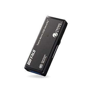 BUFFALO USB3.0対応セキュリティーUSBメモリー 4GB ウイルスチェックモデル 3年保証タイプ RUF3-HSL4GTV3