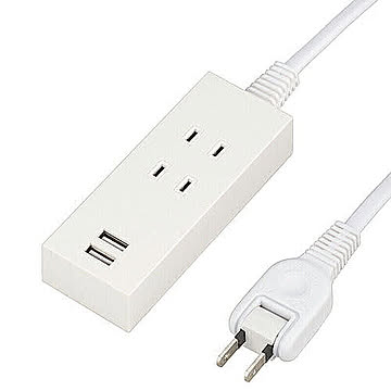 5個セット YAZAWA 2AC2USB2.1A2.5mホワイト Y024025WH2UX5 管理No. 4589453400620