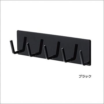 山崎実業 タワー マグネットバスルームフック ブラック