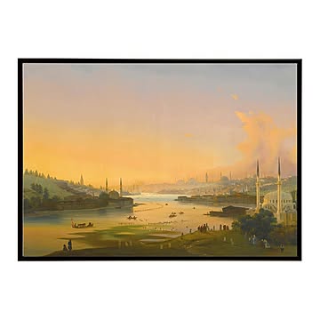 世界の古い絵画 レトロポスター デジタルリマスターSunrise Over The Gol【bn-poster-4409】
