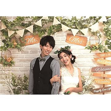 フォトポスター/壁紙ポスター 【ボタニカルウエディング】 1189mm×1662mm 紙製 『イエスタ iesta』