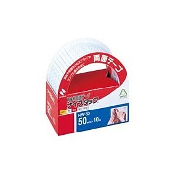 (業務用5セット) ニチバン 両面テープ ナイスタック 【幅50mm×長さ10m】 NW-50