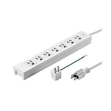 (まとめ)サンワサプライ 電源タップ TAP-F37-3AD×2セット