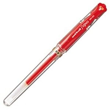 （まとめ）三菱鉛筆 ボールペン シグノ UM153.15 太字 赤×20セット
