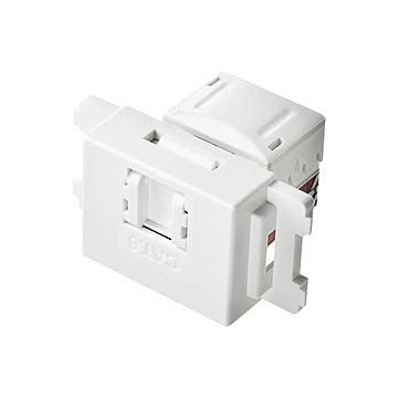 （まとめ）サンワサプライ CAT6JIS対応RJ-45モジュール LA-FP-MJ6×3セット