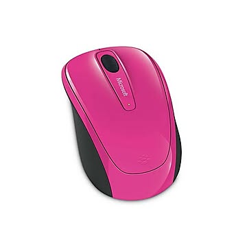 マイクロソフト L2 Wireless Mobile Mouse 3500 Mac/Win USB PortRefresh Magenta Pink GMF-00421