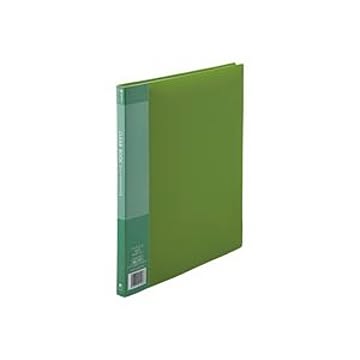(業務用20セット) ジョインテックス クリアファイル/ポケットファイル 【A4/タテ型 1冊入り】 20ポケット 緑 D047J-GR