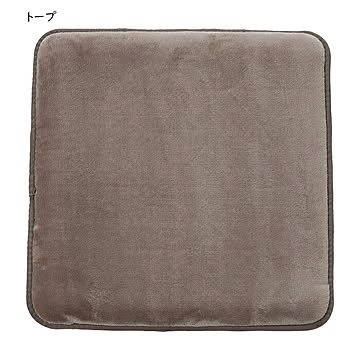 座布団 高反発2層ウレタンフランネルボリュームチェアパッド 40x40cm エラーレ