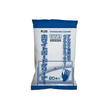 （まとめ）プラス ホワイトボードクリーナー WCL-423418【×20セット】