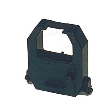 （まとめ） アマノ 電子タイムスタンプ インクリボン CE-319550 黒 1個入 【×2セット】