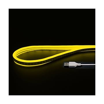 日本トラストテクノロジー USBネオンチューブライト イエロー 2m NEONLT2M-YE