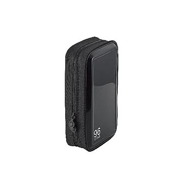 (まとめ)エレコム CD/DVDファスナーケース CCD-H96BK×3セット