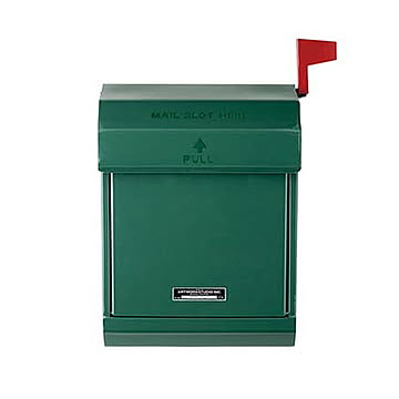 Mail box 2 メールボックス 2 (エンボス文字なし) TK-2079 郵便受け 郵便ポスト