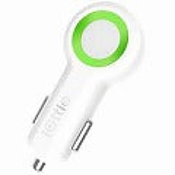 充電器 iottie USB カーチャージャー ホワイト CHRIO104WH デュアルポート iphone 充電 車 二口 5A 25W スマホ 管理No. 0852306006237