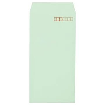 （まとめ） キングコーポレーション ソフトカラー封筒 長3 80g／m2 〒枠あり グリーン N3S80GE 1パック（100枚） 【×10セット】
