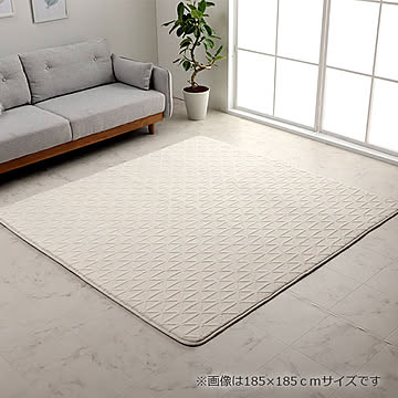 イケヒコ・コーポレーション リマリ ラグ 200×240cm アイボリー 9800346