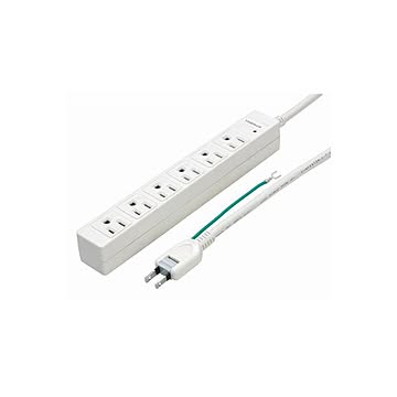 (まとめ)YAZAWA 3Pマグネットタップ Y02JKP605WH×2セット