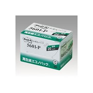（まとめ） 住友スリーエム ポストイット(R) エコノパック(TM)製品シリーズ 20個入り 横12.5×縦75mm 5601-P ピンク 20個入 【×3セット】