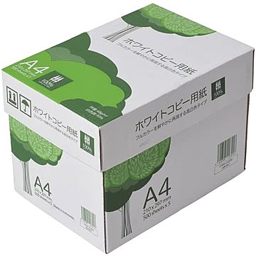 APP 高白色 ホワイトコピー用紙 A4  2500枚(500枚×5冊) PEFC認証