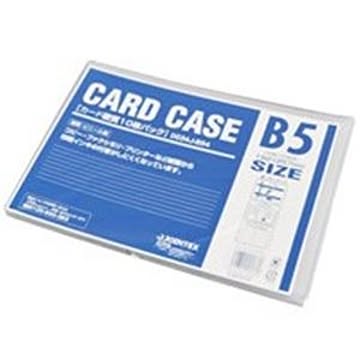（まとめ）ジョインテックス カードケース硬質B5*10枚 D034J-B54×4セット