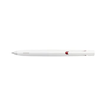 （まとめ） ゼブラ エマルジョンボールペン bLen 0.5mm 白軸 赤インク 【×30セット】