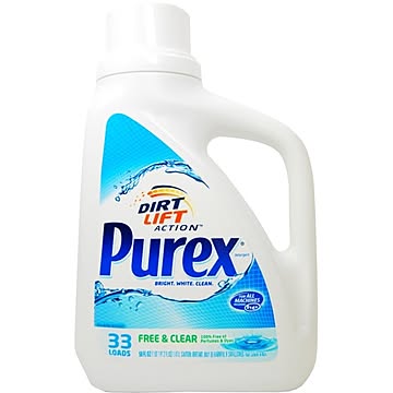 ウルトラ PUREX リキッド/洗濯用洗剤 フリー＆クリア 1470ml×6本セット アメリカ製 〔洗濯用品 ランドリー用品〕