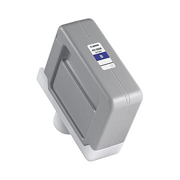 （まとめ） キヤノン Canon インクタンク PFI-306 顔料ブルー 330ml 6665B001 1個 ×3セット