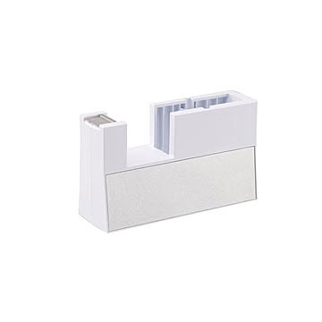 （まとめ） ニチバン テープカッター直線美 小巻用白 TC-CBK5 1台 【×5セット】