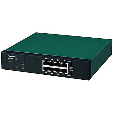 パナソニックESネットワークス 8ポート レイヤ2スイッチングハブ GA-UM6T-ESD PN24061