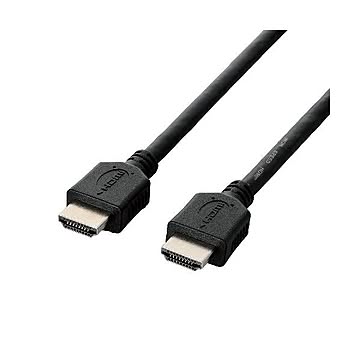(まとめ)エレコム HDMIケーブル CAC-HD14EL30BK×2セット