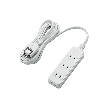 エレコム 電源タップ(雷ガード付き) T-KS02-2430WH 管理No. 4953103319240