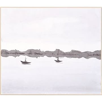 （まとめ）アーテック 色紙 画仙紙 ドーサ引 松 【×50セット】