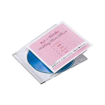（まとめ）サンワサプライ プラケース用インデックスカード・薄手 JP-IND12【×10セット】