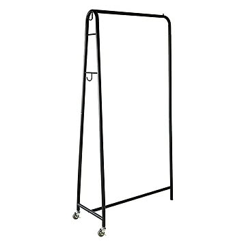 ハンガー 組立式 アイアン ハンガーラック ワイド IHR-W-UC 幅931x奥行453x高さ1670mm 日東