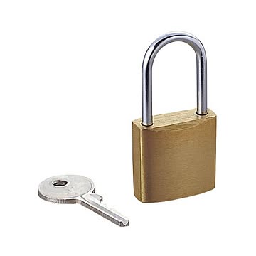 （まとめ） エレコム セキュリティロック用南京錠 ESL-NK 1個 【×10セット】