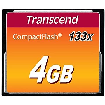 コンパクトフラッシュ 4GB 133倍速 TS4GCF133 トランセンド