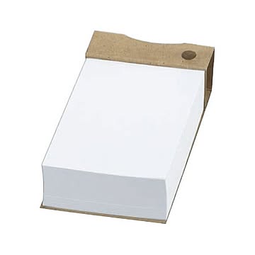 (まとめ) TANOSEE ツインペン立てメモ クラフト表紙天のりとじ 1冊 【×30セット】