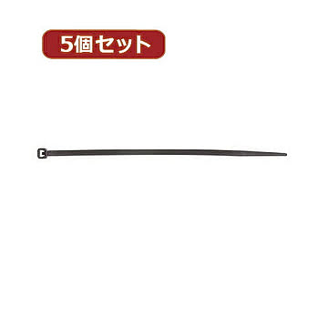 YAZAWA 5個セット束ねるバンド FTC200K20X5