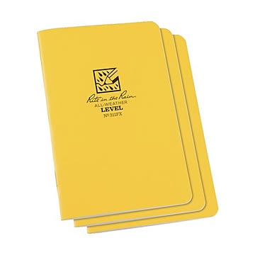 （まとめ） ライトインザレインステイプルノートブック（セット） レベル 311FX 1セット（3冊） ×2セット