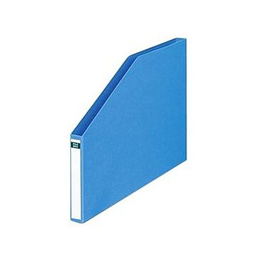 （まとめ）コクヨ ファイルボックス A4ヨコ背幅23mm 青 フ-S456NB 1セット（10冊）【×3セット】