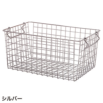ワイヤーバスケット スタッキングバスケット H19cm (sh634177)