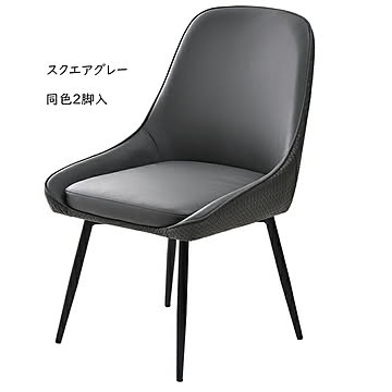 チェア 同色2脚入 組立式 Alterna ONCH0295 幅53.5x奥行58x高さ83cm B.Bファニシング