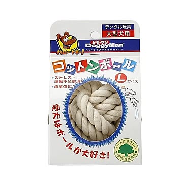 （まとめ）ドギーマンコットンボール L【×12セット】