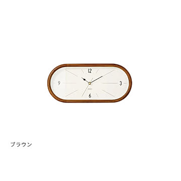 【インターフォルム】Curva クルヴァ ウォールクロック　CL-4507